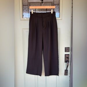 Chic Women's Black Wide-Leg Pants